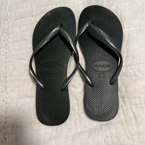 Havaianas Green Flip Flops